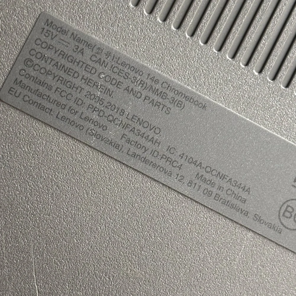 Lenovo Chromebook Laptop
